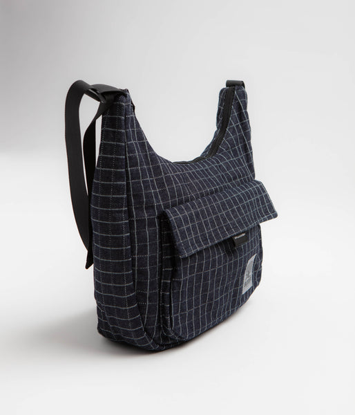 Butter Goods Crossbody Bag - Grid Denim, view 5