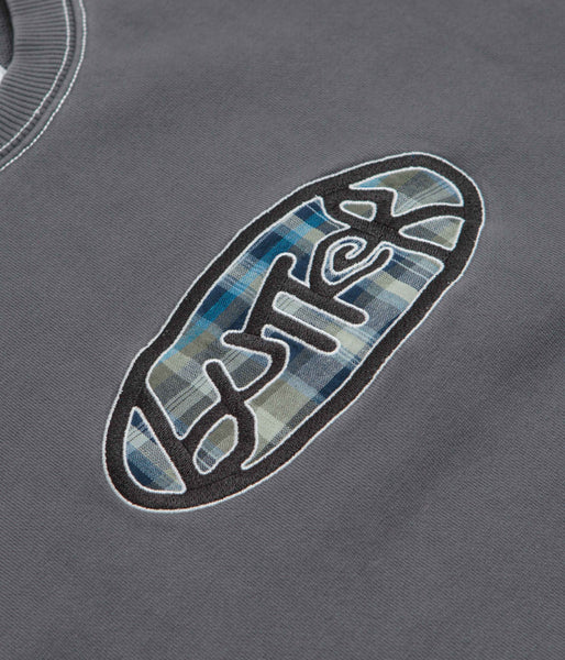 【BUTTER GOODS】 Aspect Crewneck, Fossil / Charcoal Aspect Crewneck, Fossil / Charcoal – Butter Goods