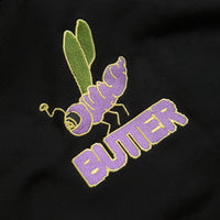 Butter Goods Dragonfly Embroidered Hoodie - Black thumbnail