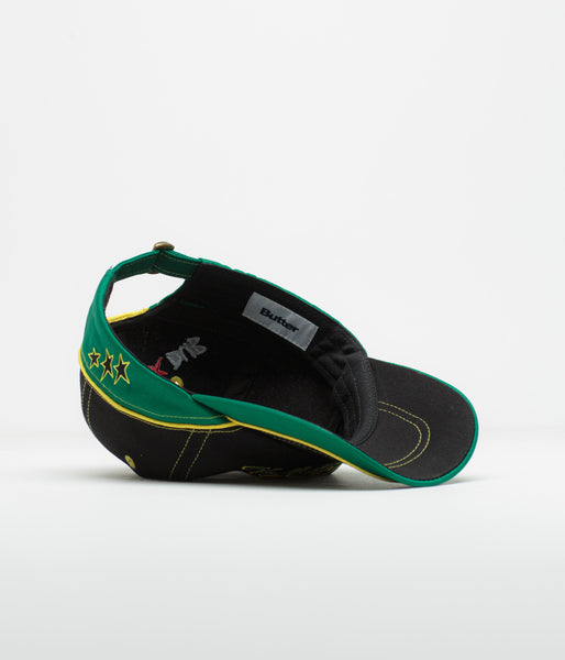Butter Goods Dub Cap - Black / Green | flatspot
