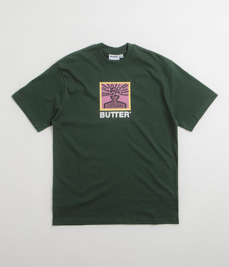 Butter Goods Explosion T-Shirt - Dark Forest