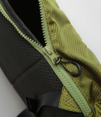 Butter Goods Express Shoulder Bag in Grass and Purple