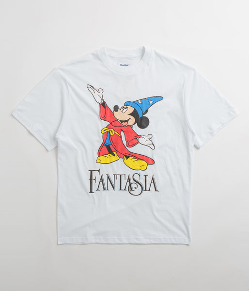 【BUTTER GOODS】 Fantasia Tee / White butter-goods-fantasia-t-shirt-