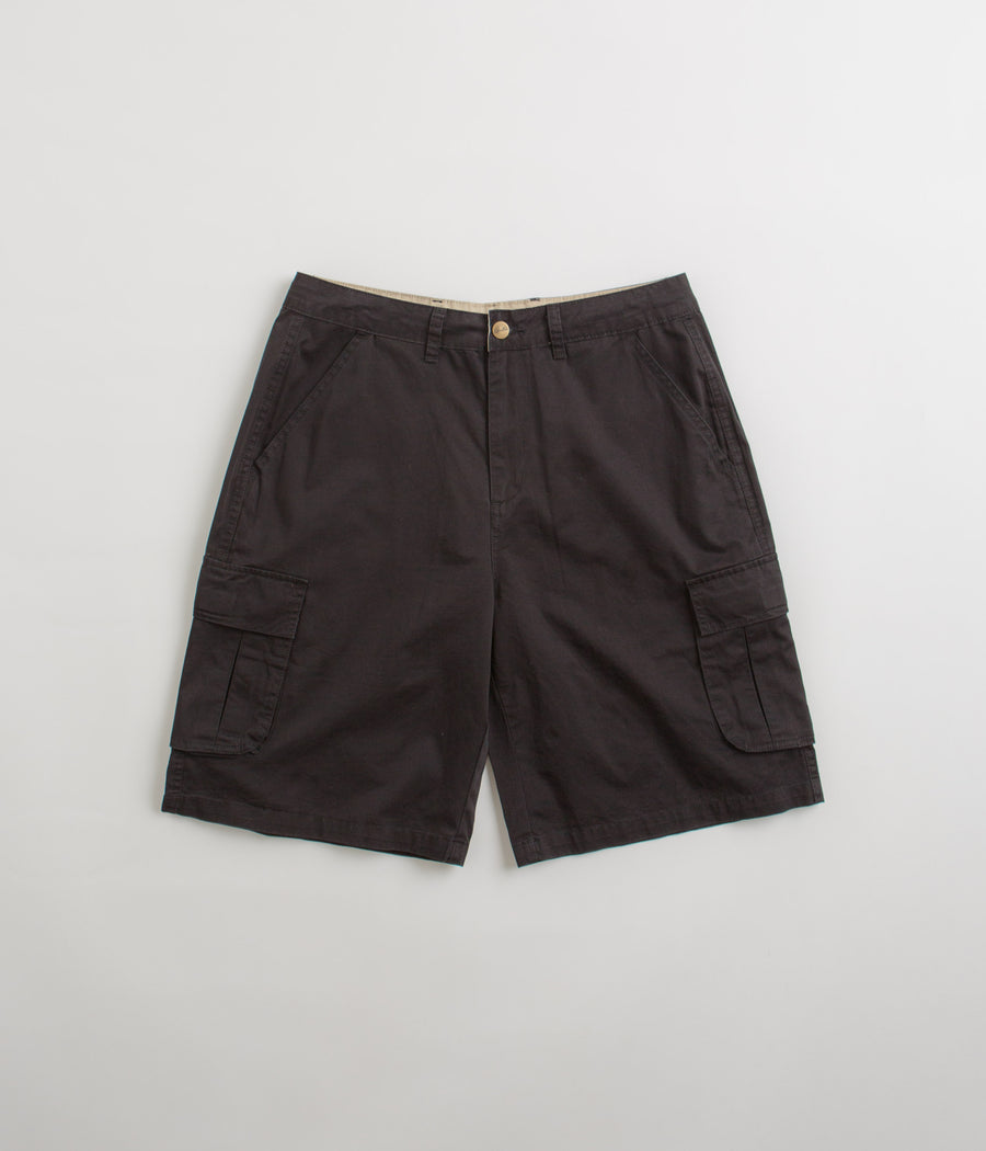 Butter Goods Field Cargo Shorts - Black