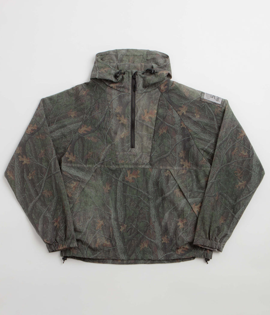 Butter Goods Fine Mesh Anorak Jacket - Forest Camo