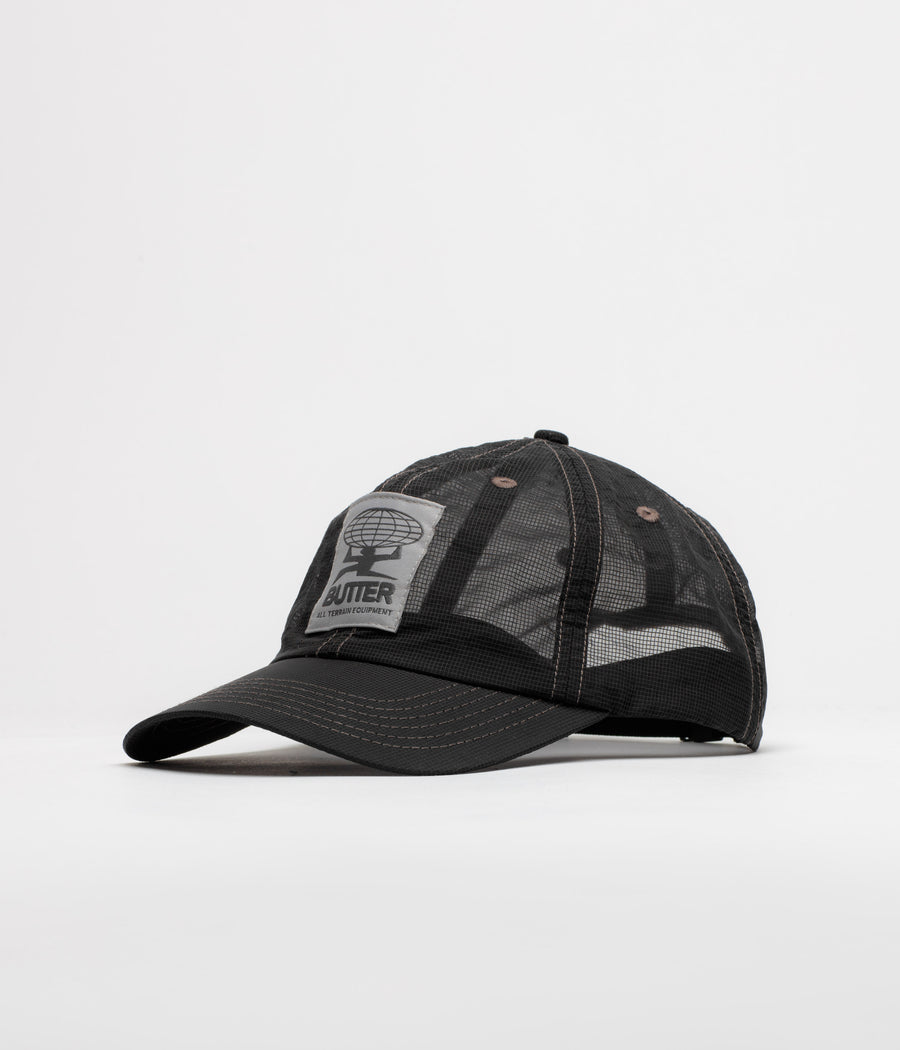 Butter Goods Fine Mesh Terrain Cap - Black