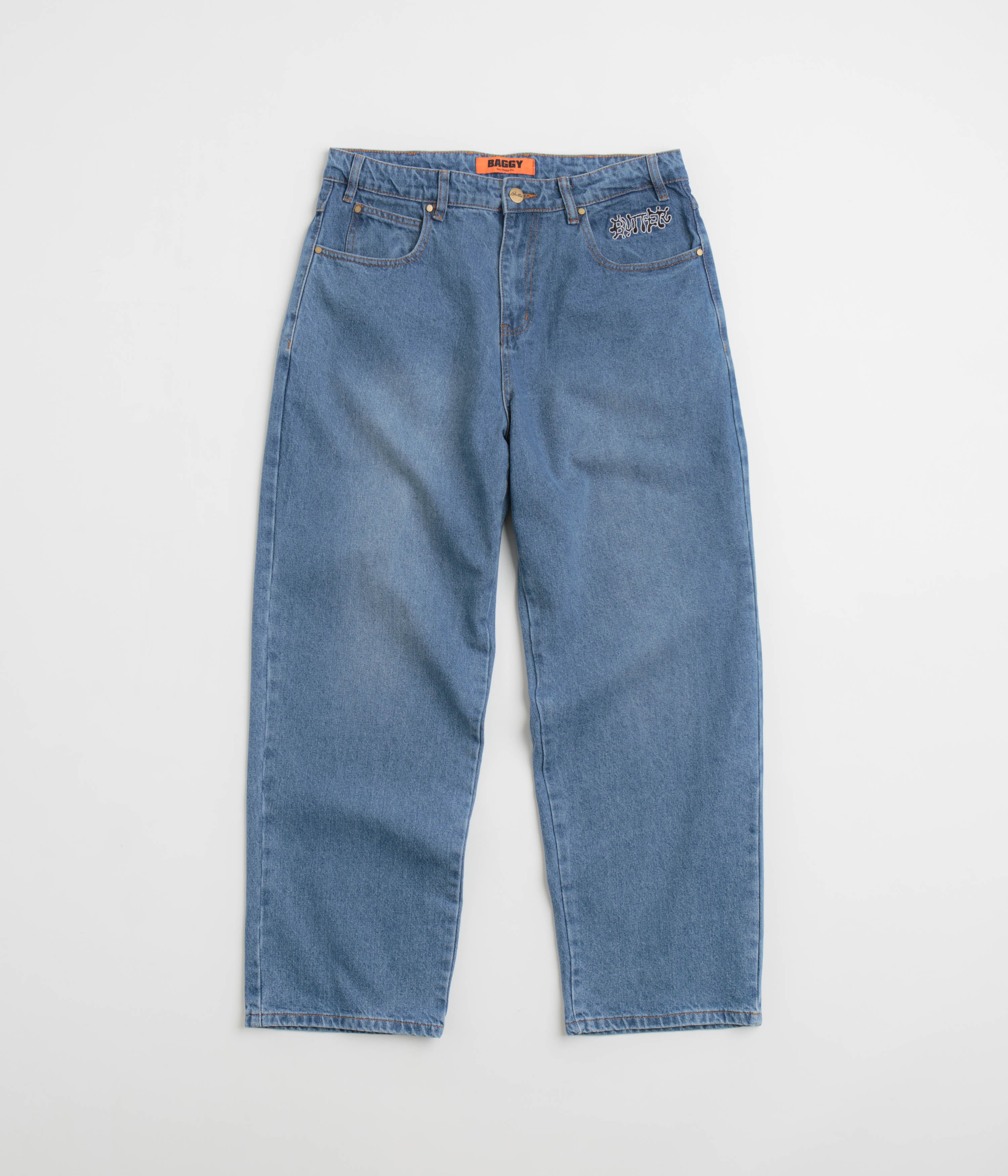 Butter Goods Ink Jeans - Worn Blue