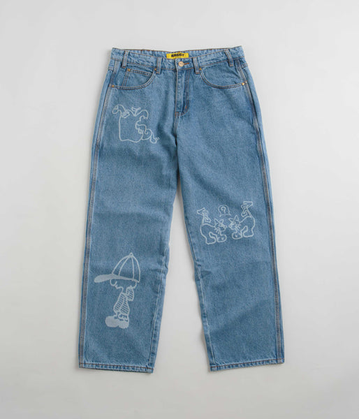 Butter Goods Jun Jeans Washed Indigo Flatspot
