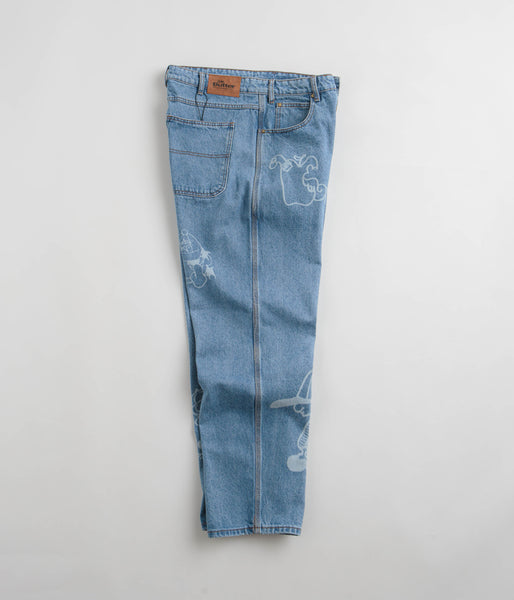 Butter Goods Jun Jeans Washed Indigo Flatspot
