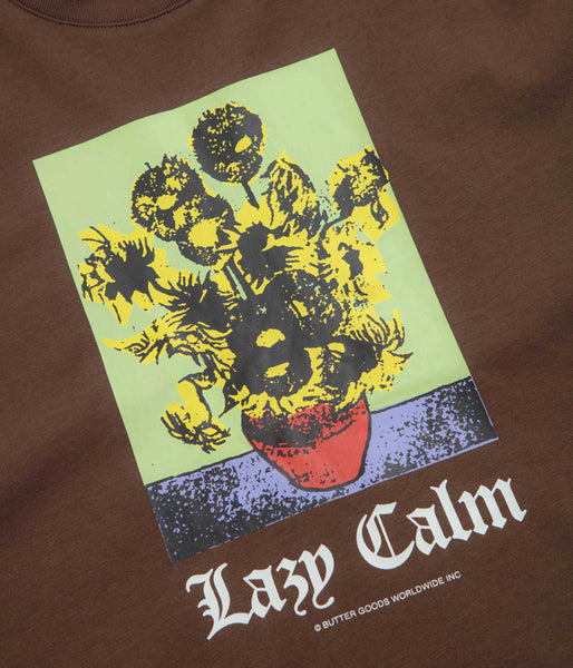 Butter Goods Lazy Calm T-Shirt - Brown, view 4