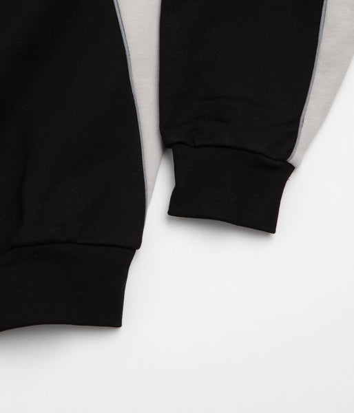 Butter Goods Match Crewneck Sweatshirt - Black, view 6