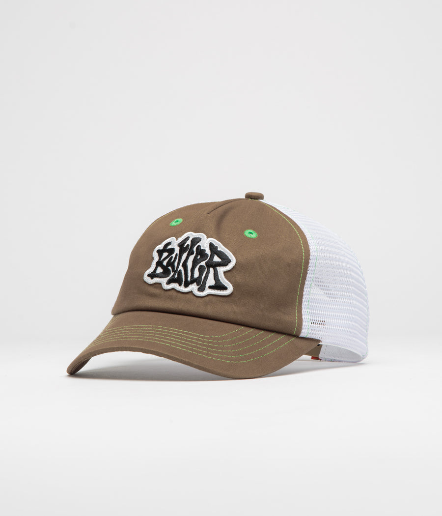 Butter Goods Melt Trucker Cap - Brown