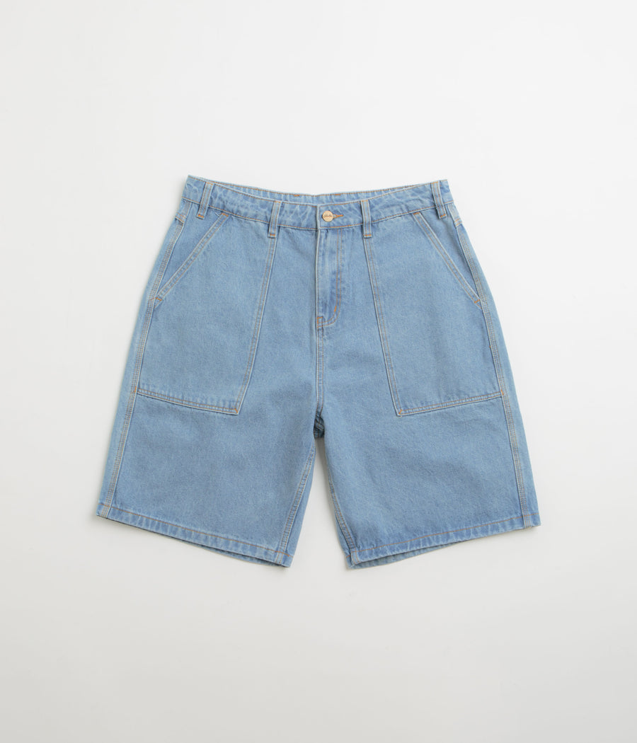 Butter Goods Patch Pocket Denim Shorts - Washed Indigo