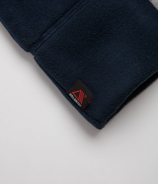 Butter Goods Polartec Skully Beanie - Navy, view 4