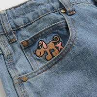 Butter Goods Pooch Relaxed Jeans - Washed Indigo thumbnail