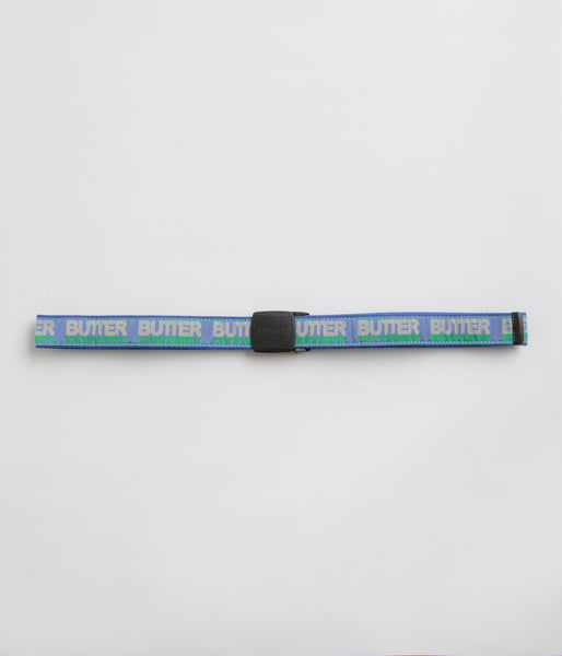 【BUTTER GOODS】 Logo Woven Belt, Black Logo Woven Belt, Black – Butter Goods USA
