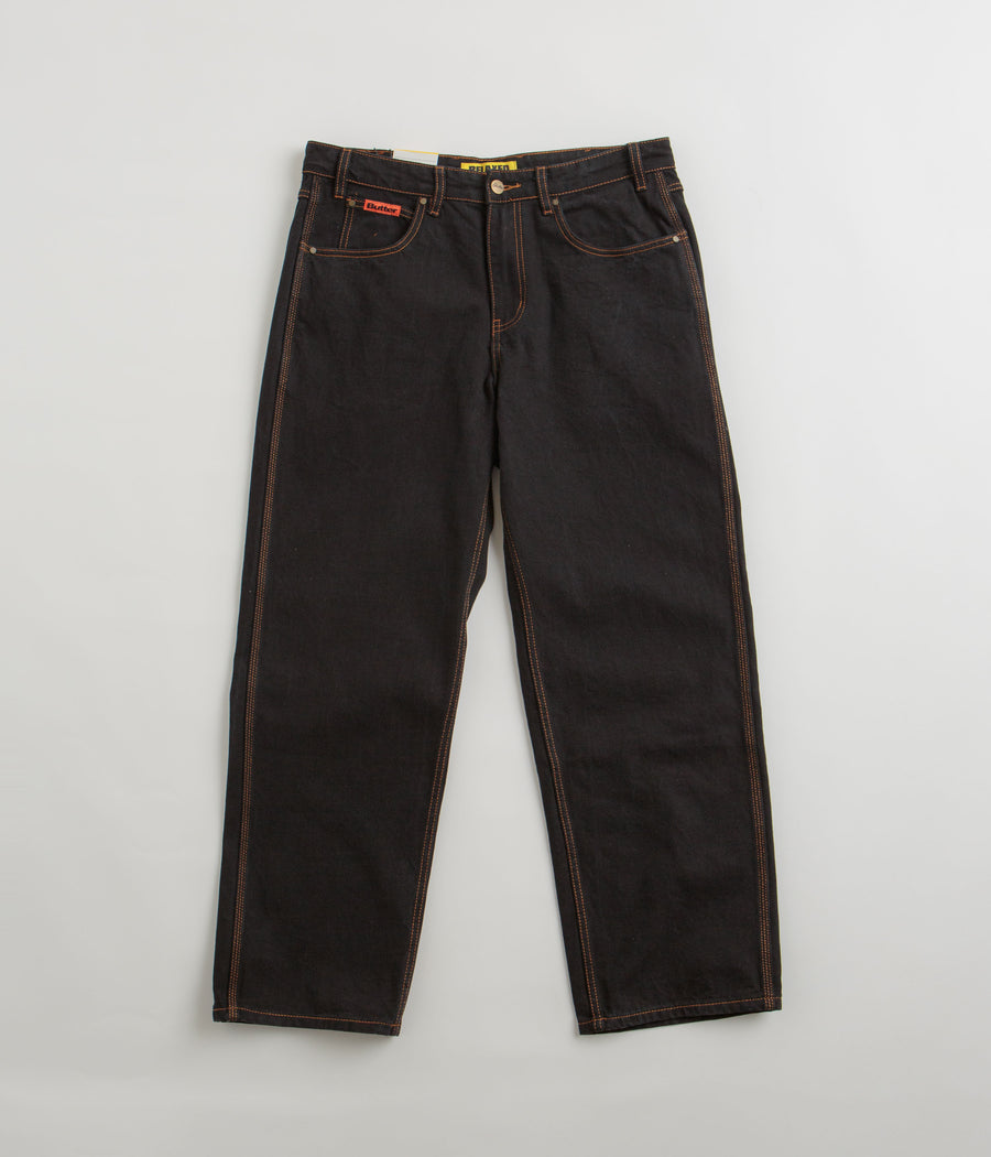 Butter Goods Relaxed Jeans - Washed Black