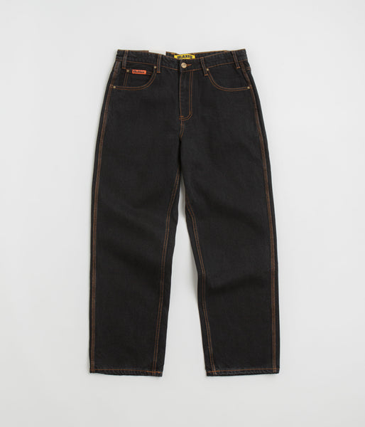 パンツ BUTTER GOODS BLUE NOTE JEANS BLACK butter-goods-relaxed-jeans-