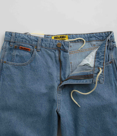 Butter Goods Relaxed Jeans - Washed Indigo