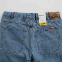 Butter Goods Relaxed Jeans - Washed Indigo thumbnail