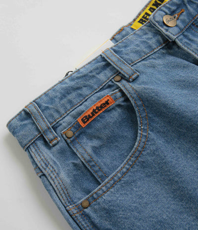 Butter Goods Relaxed Jeans - Washed Indigo