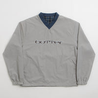 Butter Goods Reversible Dugout Pullover Jacket in Grey and Navy thumbnail