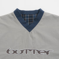 Butter Goods Reversible Dugout Pullover Jacket in Grey and Navy thumbnail