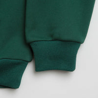 Butter Goods Ripstop Logo Applique Hoodie in Forest thumbnail