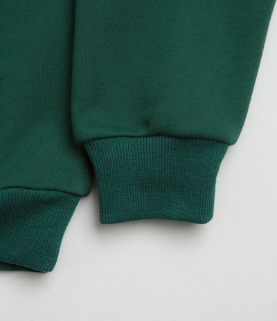 Butter Goods Ripstop Logo Applique Hoodie in Forest