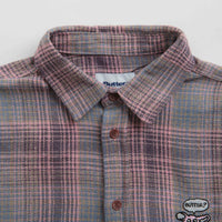 Butter Goods Rodent Flannel Shirt - Pink / Grey thumbnail