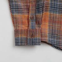 Butter Goods Rodent Flannel Shirt - Rust / Navy thumbnail