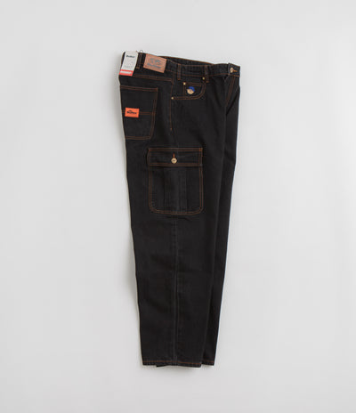 Butter Goods Santosuosso Cargo Jeans - Washed Black / Blue