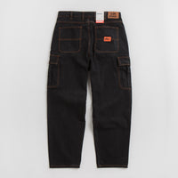 Butter Goods Santosuosso Cargo Jeans - Washed Black / Blue thumbnail