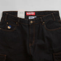 Butter Goods Santosuosso Cargo Jeans - Washed Black / Blue thumbnail