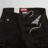 Butter Goods Santosuosso Cargo Jeans - Washed Black / Blue thumbnail