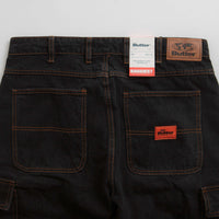 Butter Goods Santosuosso Cargo Jeans - Washed Black / Blue thumbnail