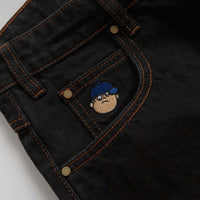 Butter Goods Santosuosso Cargo Jeans - Washed Black / Blue thumbnail