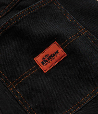 Butter Goods Santosuosso Cargo Jeans - Washed Black / Blue