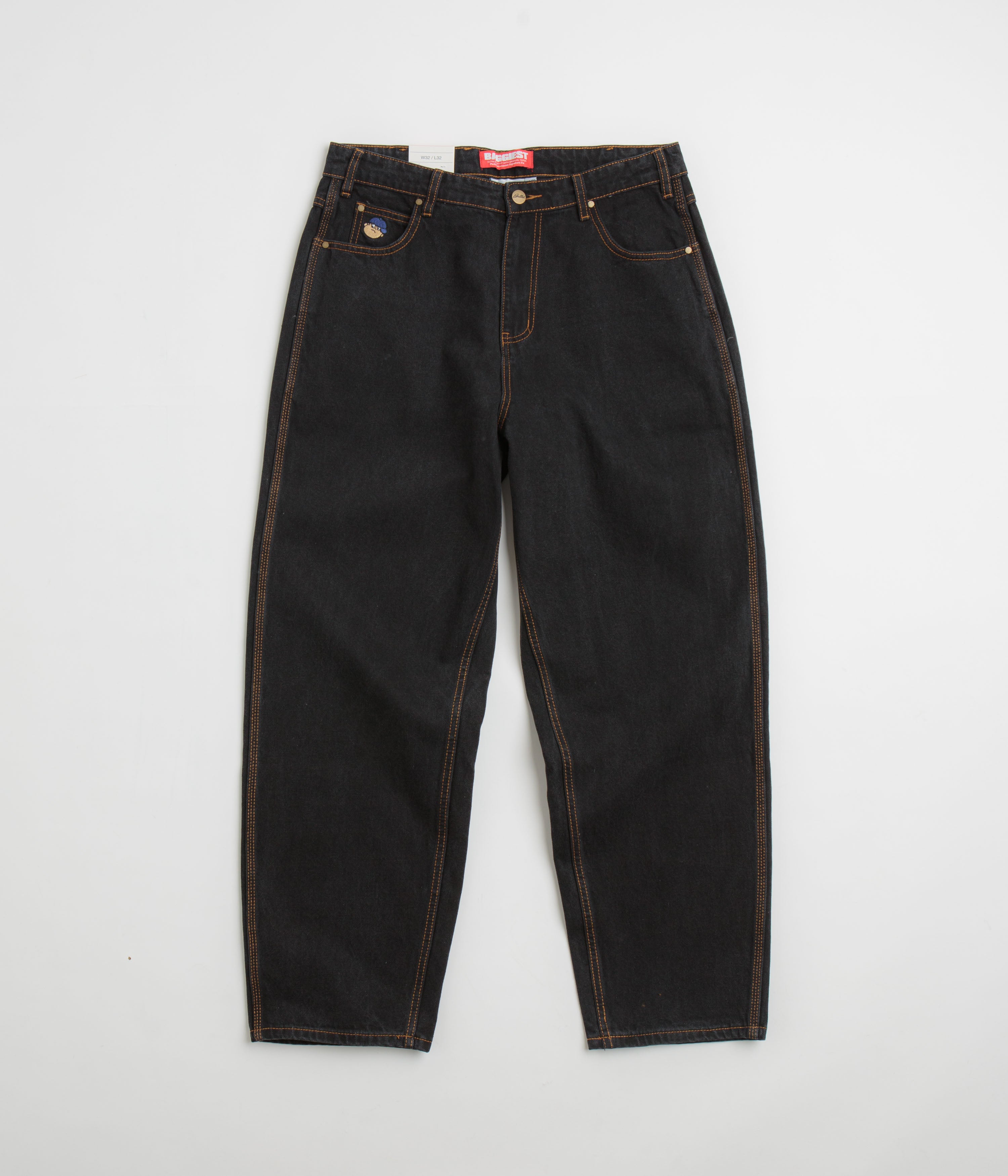 Butter Goods Santosuosso Denim Pants - Washed Black