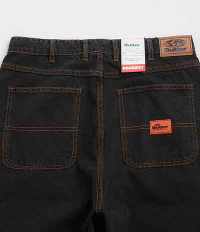 Butter Goods Santosuosso Jeans in Washed Black and Black