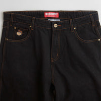 Butter Goods Santosuosso Jeans in Washed Black and Brown thumbnail