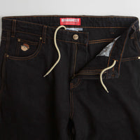 Butter Goods Santosuosso Jeans in Washed Black and Brown thumbnail