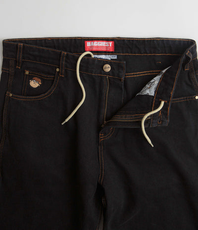 Butter Goods Santosuosso Jeans in Washed Black and Brown
