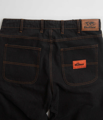 Butter Goods Santosuosso Jeans in Washed Black and Brown
