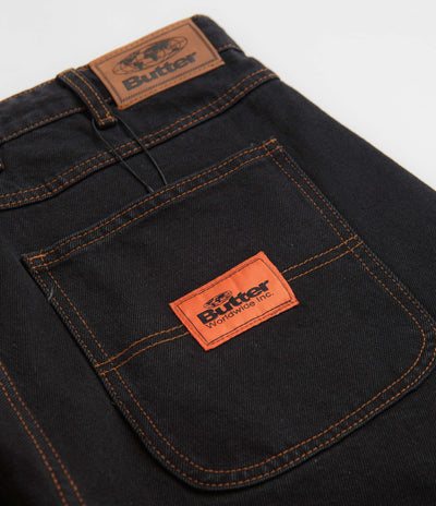 Butter Goods Santosuosso Jeans in Washed Black and Brown