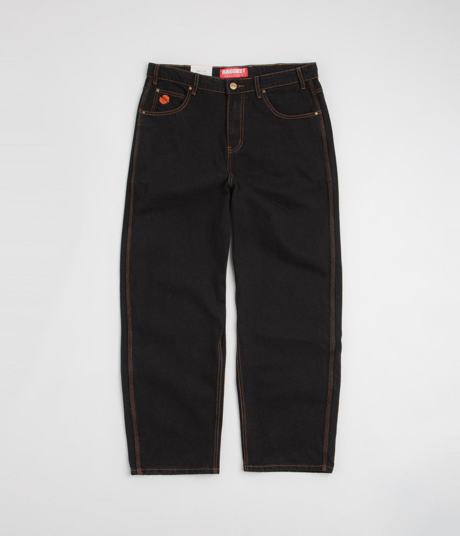Butter Goods Santosuosso Jeans - Washed Black / Orange
