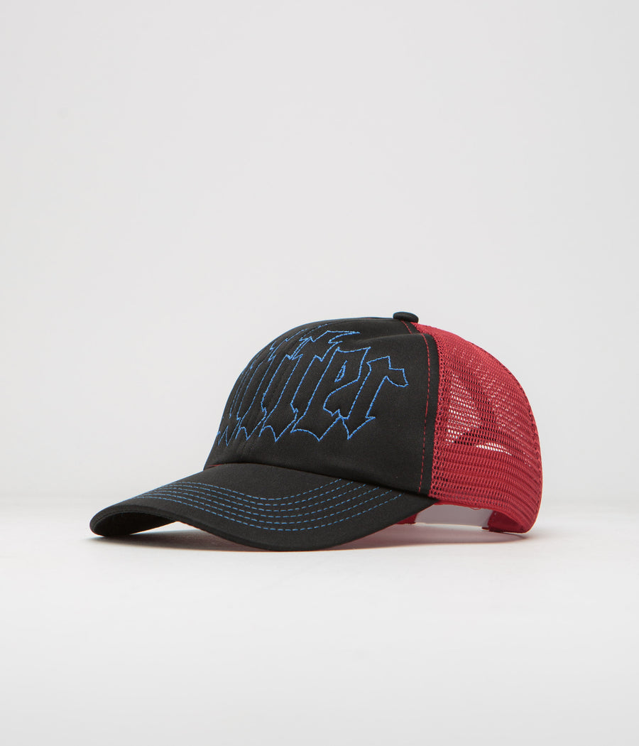 Butter Goods Shock Trucker Cap - Black