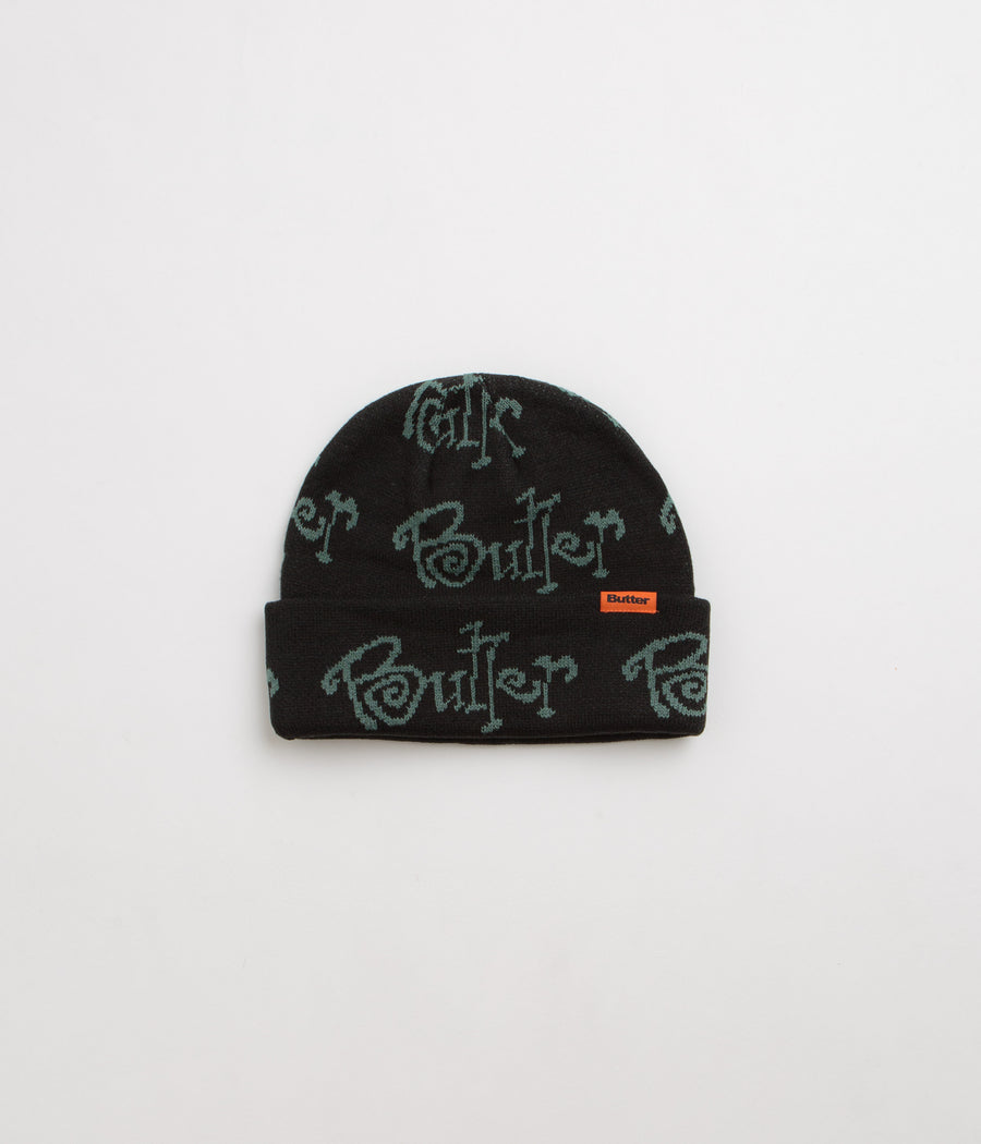 Butter Goods Sidewalk Beanie - Black