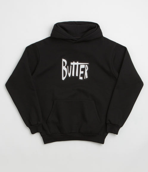 Butter Goods Sketch Applique Hoodie - Black