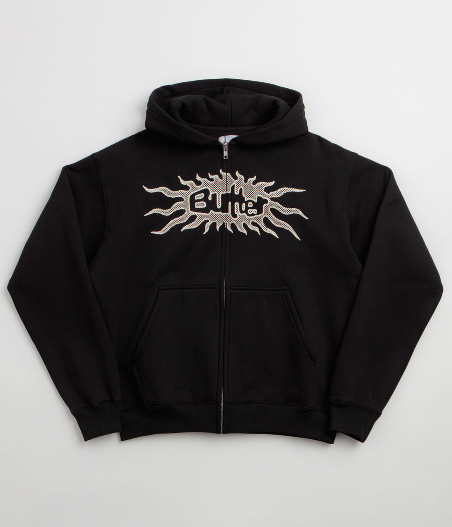 Butter Goods Solar Zip-Thru Hoodie - Black